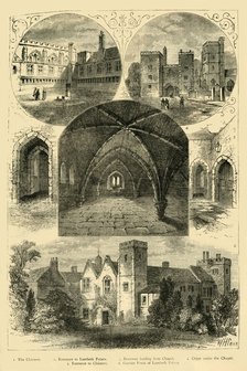 'Lambeth Palace', (c1878). Creator: Unknown.