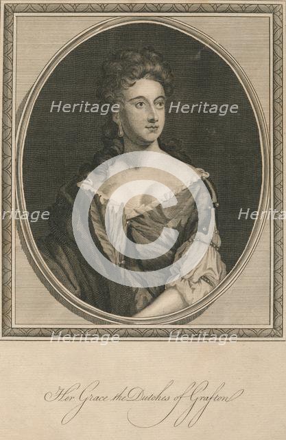 'Her Grace the Dutches of Grafton', 1787. Creator: John Goldar.
