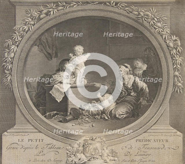 Le Petit Predicateur, 18th century., 18th century. Creator: Nicolas de Launay.