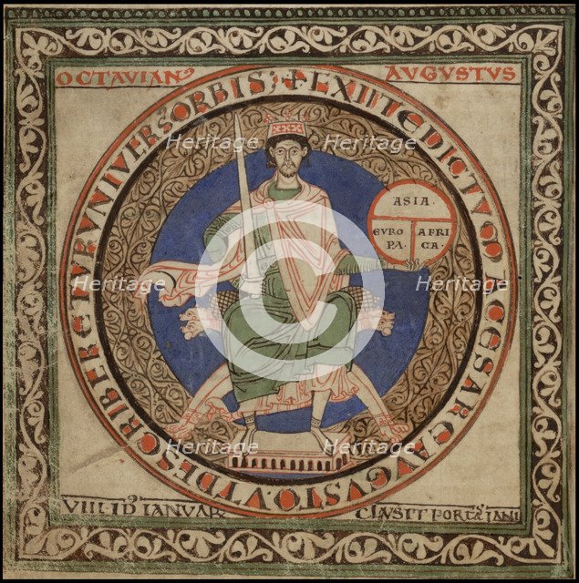 Miniature from the Manuscript Liber Floridus.