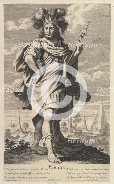 Pharaon, ca. 1639-40. Creators: Gilles Rousselet, Abraham Bosse.