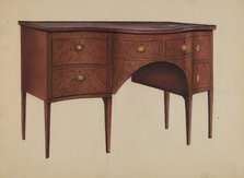 Sideboard, 1936. Creator: Arsen Maralian.