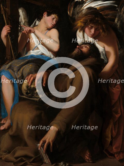 The Ecstasy of Saint Francis, 1601. Creator: Giovanni Baglione.