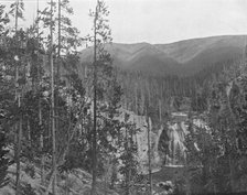 Missouri River, below Great Falls, Montana, USA, c1900.  Creator: Unknown.