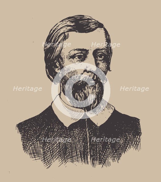 Portrait of the poet Gregório de Matos (1636-1696), 19th century.