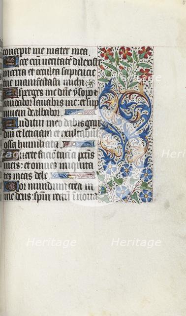 Book of Hours (Use of Rouen): fol. 86r, c. 1470. Creator: Master of the Geneva Latini (French, active Rouen, 1460-80).