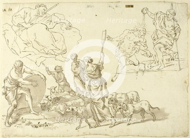 Sketches of Religious Scenes, n.d. Creator: Unknown.