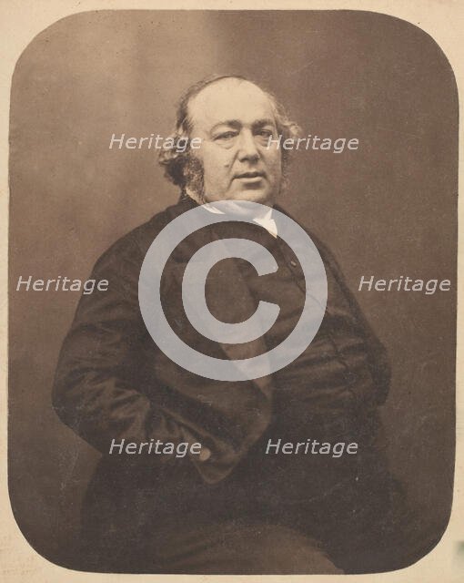 Jules Janin, ca. 1856. Creator: Nadar.