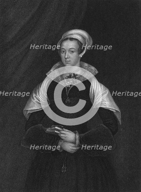 Lady Jane Grey (1537-1554), 1824.Artist: TA Dean