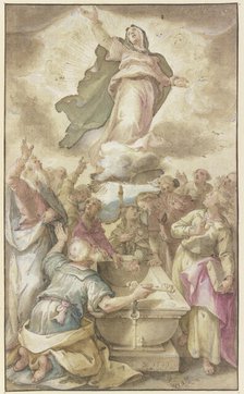 Assumption of Mary, 1599. Creator: Johannes Rottenhammer the elder