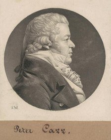 Peter Carr, 1808. Creator: Charles Balthazar Julien Févret de Saint-Mémin.