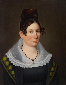 Portrait of Mrs. John H. Sanders, date unknown. Creator: Alexander Bradford.