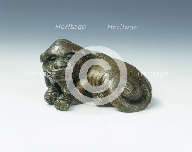 Bronze mythical animal, Song dynasty, 960-1279. Artist: Unknown