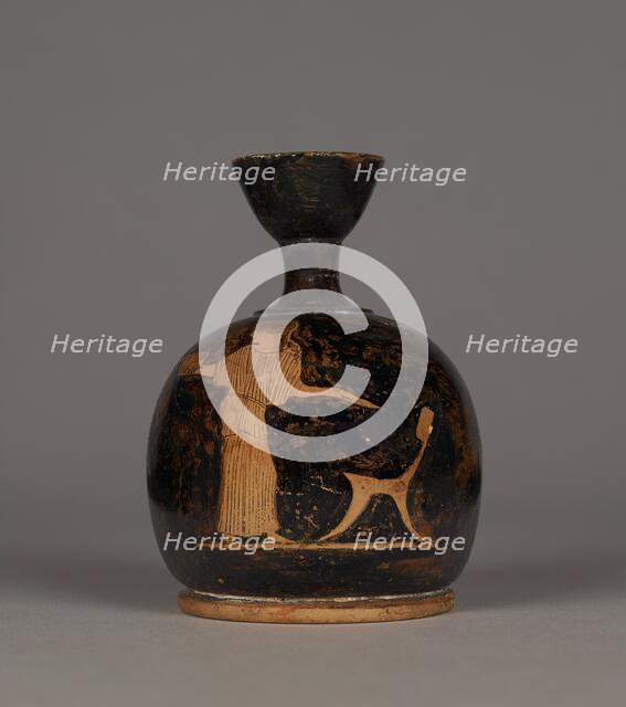 Attic Red-Figure Squat Lekythos, about 430 BC. Creator: Unknown.