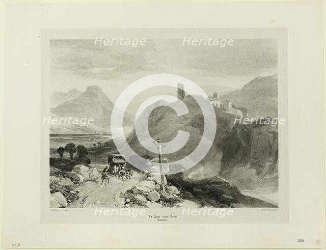 The Tour-sans-Venin, Dauphiné Region, n.d. Creator: James Duffield Harding.