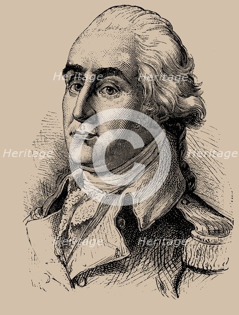 Portrait of George Washington (1732-1799), 1889.