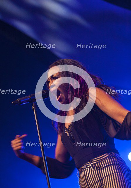 Beverley Knight, 2016. Artist: Alan John Ainsworth.