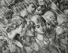 The Divine Comedy, (1307-1321): The Paradise, 1888.  Creator: Jean Edouard Dargent.