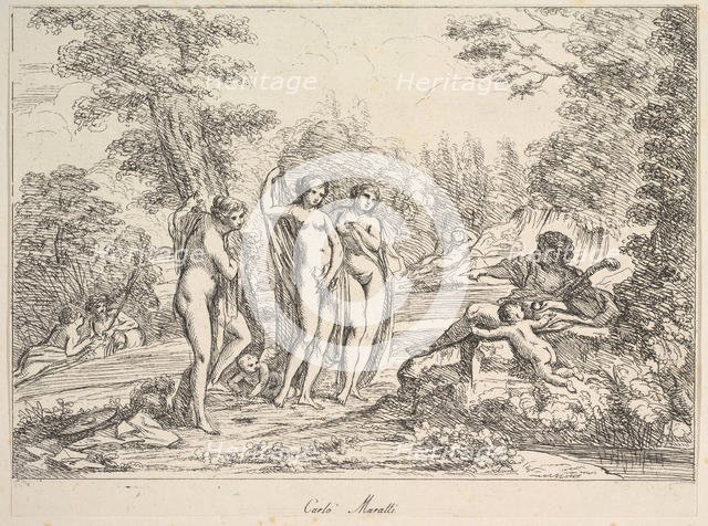 The Judgement of Paris(?), 1740-1802. Creator: Giuseppe Canale.