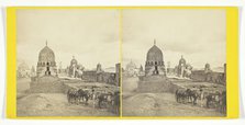 Egypt - Cairo, Tombs of the Caliphs, 1869. Creator: Frank Mason Good.