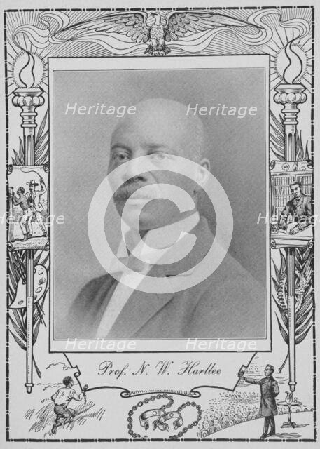 Prof. N. W. Harllee [recto], 1902. Creator: Unknown.