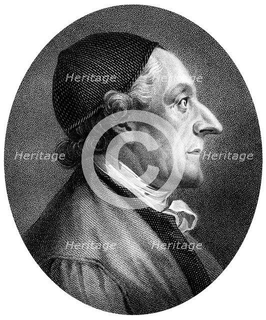 Johann Kaspar Lavater, Swiss physiognomist and theologian, (1813).Artist: J Chapman