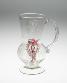 Tankard (Trick Glass), Bohemia, 1740/60. Creator: Unknown.