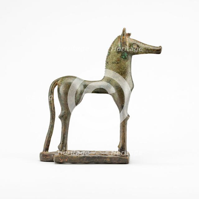 Statuette of a Horse, 750-730 BCE. Creator: Unknown.