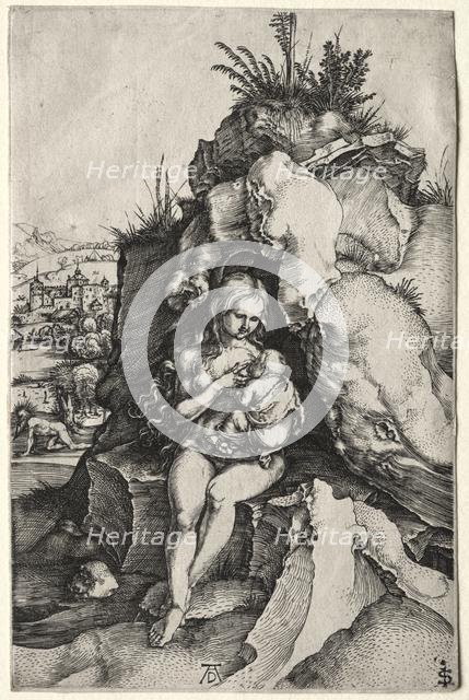 The Penance of St. John Chrysostom, c. 1497. Creator: Albrecht Dürer (German, 1471-1528).