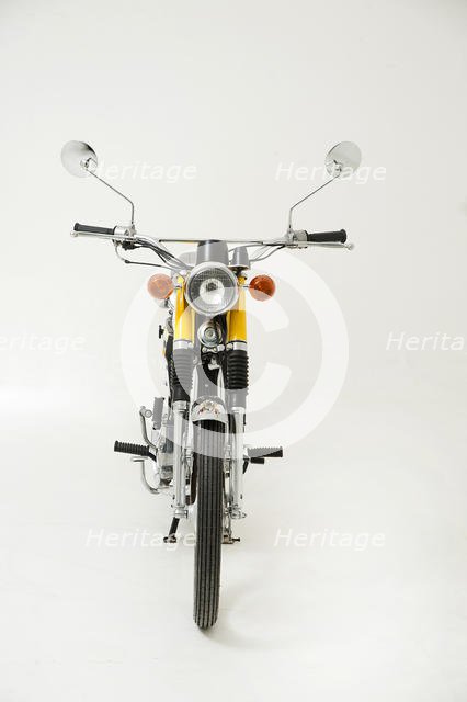 1987 Yamaha FS1E moped. Creator: Unknown.