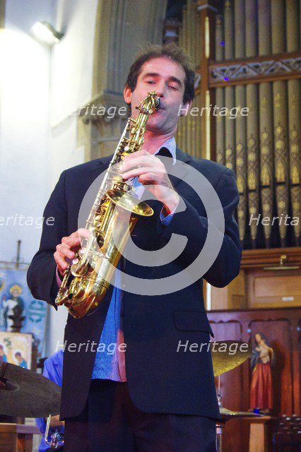 Tommaso Starace, Eastbourne Jazz Festival, Christ Church, Sept 2018. Creator: Brian O'Connor.