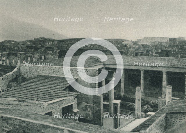 House of the Vettii, Pompeii, Italy, 1927. Creator: Eugen Poppel.