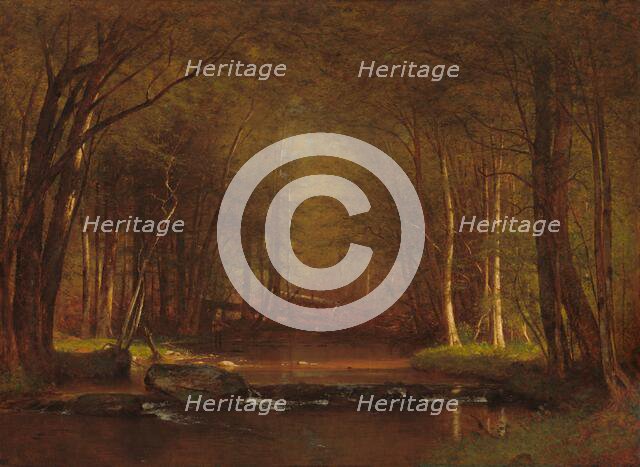 Trout Brook in the Catskills, 1875. Creator: Worthington Whittredge.