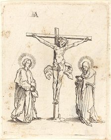 The Crucifixion with the Virgin and Saint John. Creator: Unknown.