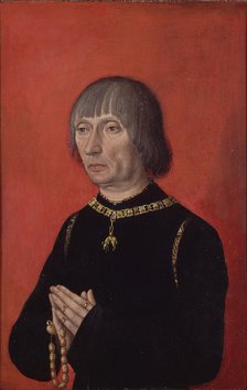 Portrait of Louis de Gruuthuse.