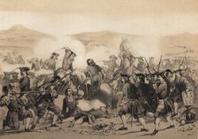 Battle of Almansa. April 25, 1707, between the armies of Philip V and the Archduke of Austria, 18…