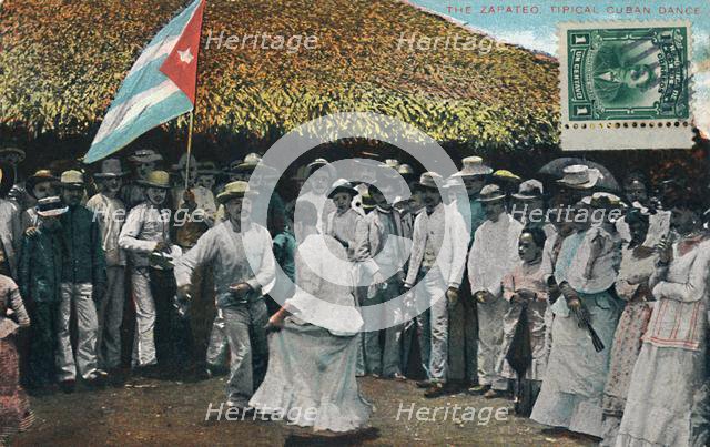 'The Zapateo Tipical Cuban Dance', c1910. Creator: Unknown.