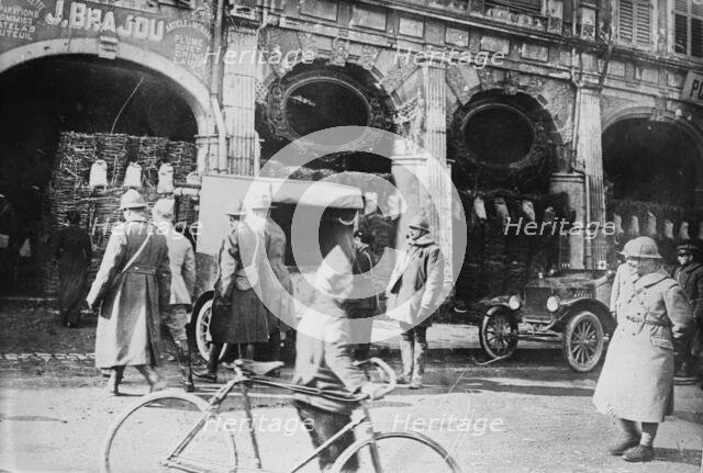Pont-a-Mousson, Relief Station, between c1915 and c1920. Creator: Bain News Service.