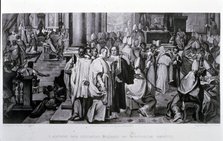 Third Council of Constantinople, held between 680-681d.C under Pope Agathon and the reign of Cons…