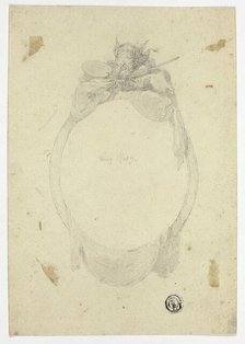 Design for a Cartouche, c. 1820. Creator: Unknown.