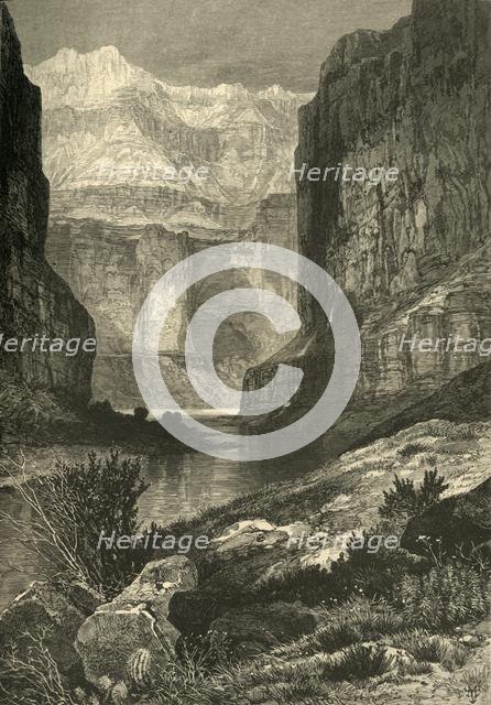 'Marble Cañon', 1874.  Creator: W. J. Linton.