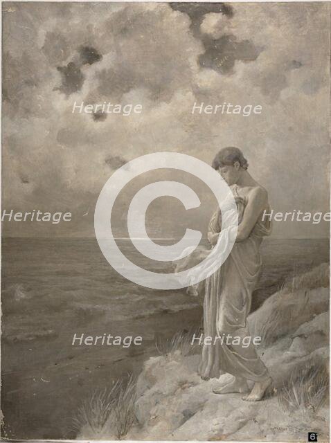 Sonnet: "When I have fears that I may cease to be", 1887. Creator: Will H. Low.