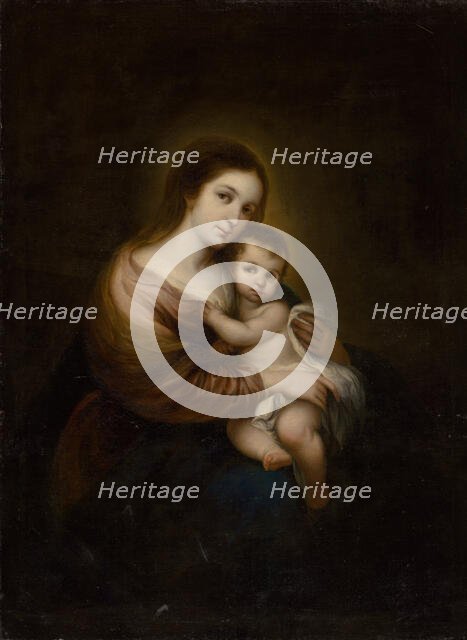 Madonna and Child, 1740-1750. Creator: Alonso Miguel de Tovar.