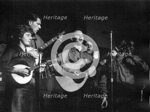 The Spinners, Cecil Sharp House, London, c1960s.  Artist: Eddis Thomas