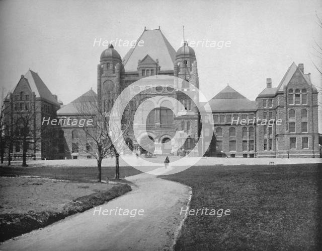 'Parliament Buildings, Toronto, Canada', c1897. Creator: Unknown.