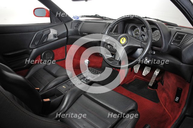 1994 Ferrari F355 Berlinetta interior Artist: Unknown.