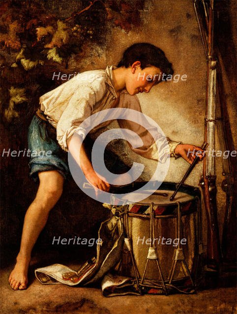 Drummer Boy, 1857. Creator: Thomas Couture.