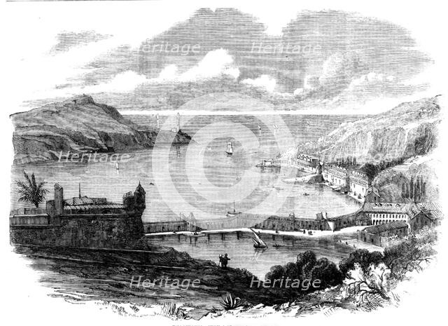 Villafranca - from a sketch by Leclerc, 1858. Creator: Unknown.