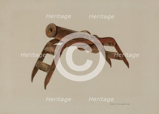 Toy Cannon, 1938. Creator: Albert Geuppert.