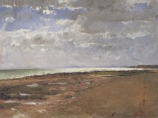 The Beach at Luc, 1876. Creator: Carl Fredrik Hill.